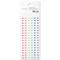 12 Packs: 102 ct. (1,224 total) Multicolored Rhinestone Stickers by Recollections™